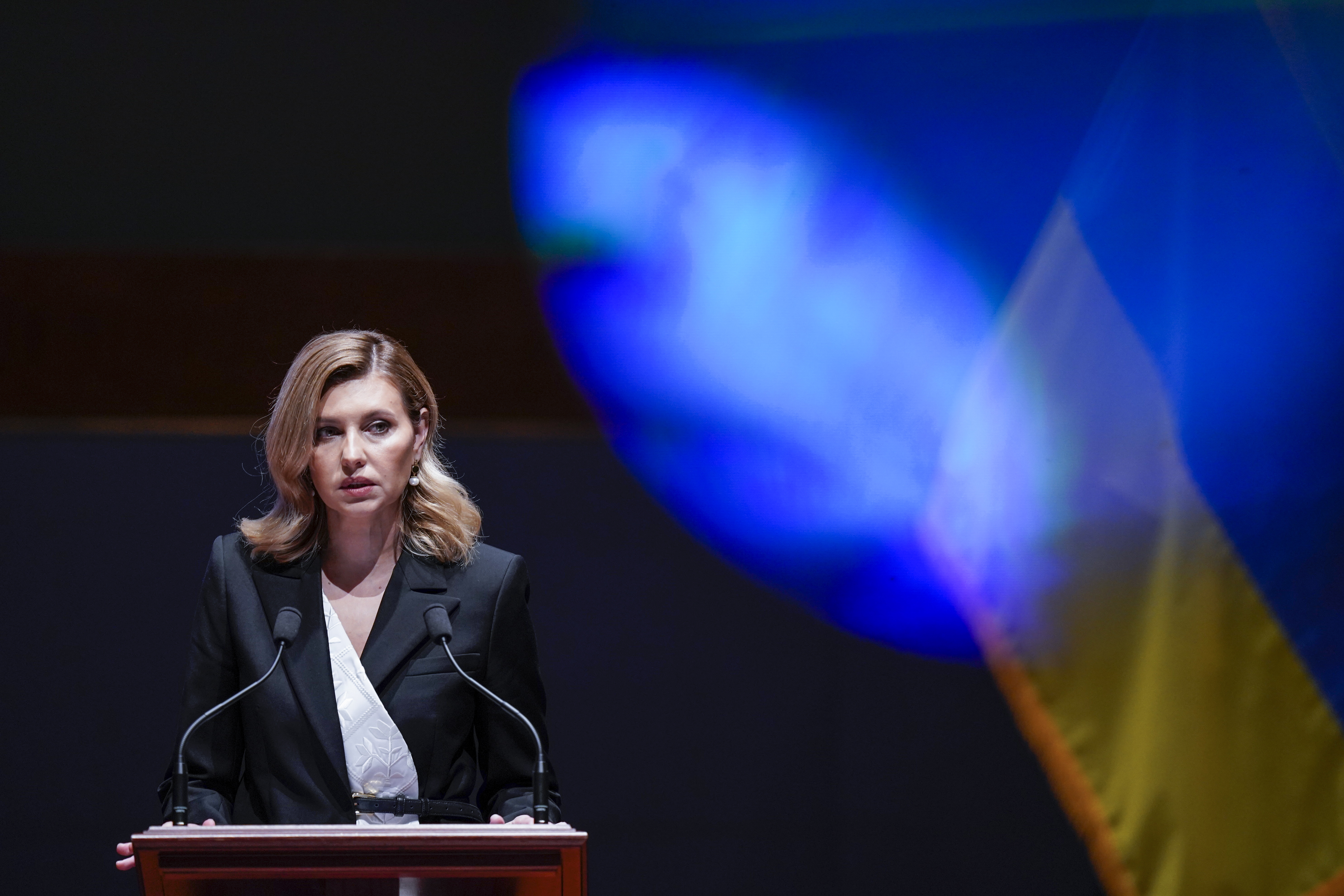 Primera dama ucraniana acusa a Rusia de usar la violencia sexual como arma de guerra
