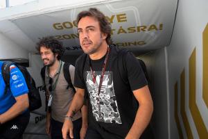 El piloto Fernando Alonso festejó su cumpleaños 41 junto a su familia en el Hungaroring