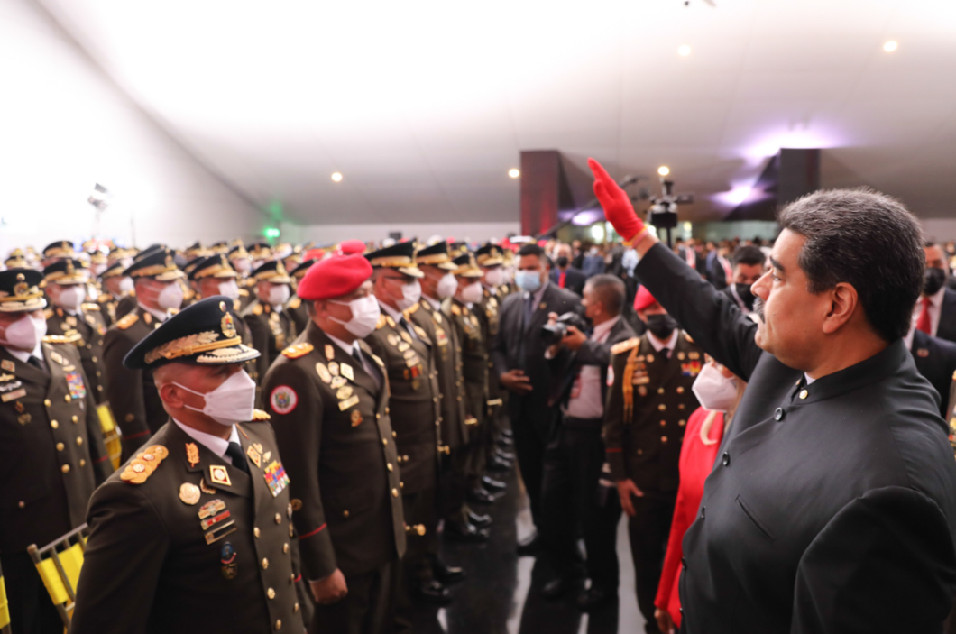 Maduro pidió “lealtad” a nuevos ascendidos dentro de la cúpula militar chavista
