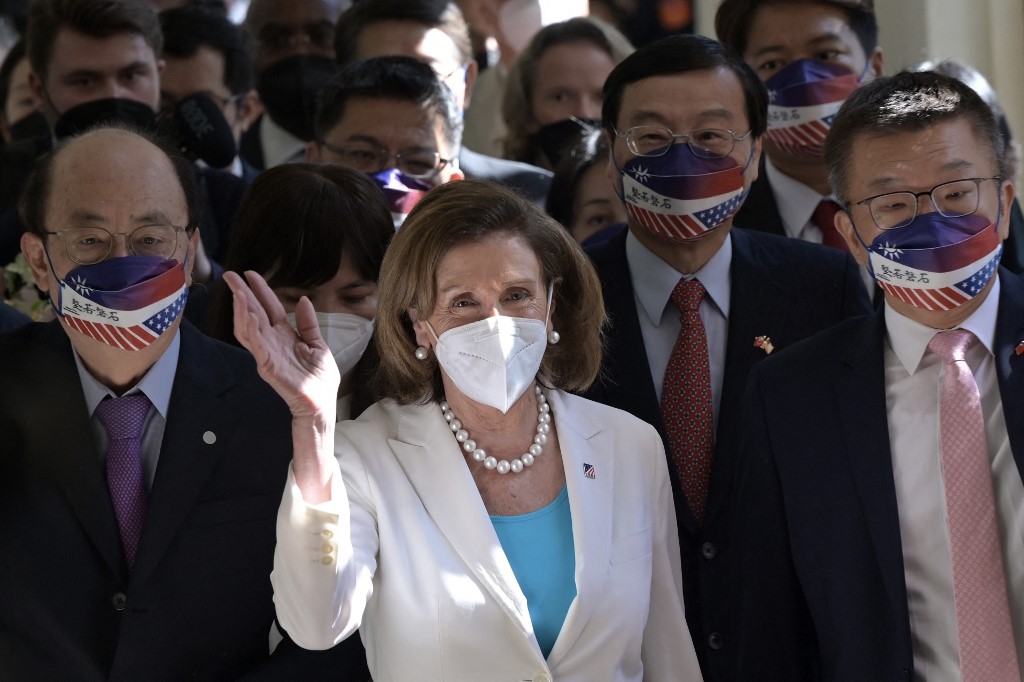 Nancy Pelosi llegó a Corea del Sur tras su visita a Taiwán para continuar con su gira asiática