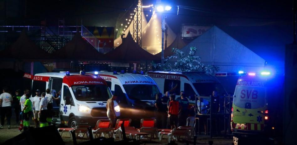 EN VIDEO: El caos y la tragedia en el Medusa Festival en España por el viento huracanado