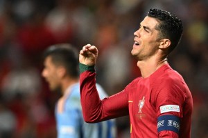 La reacción de Cristiano Ronaldo tras quedar fuera del “Final 4” de la Liga de Naciones (Video)