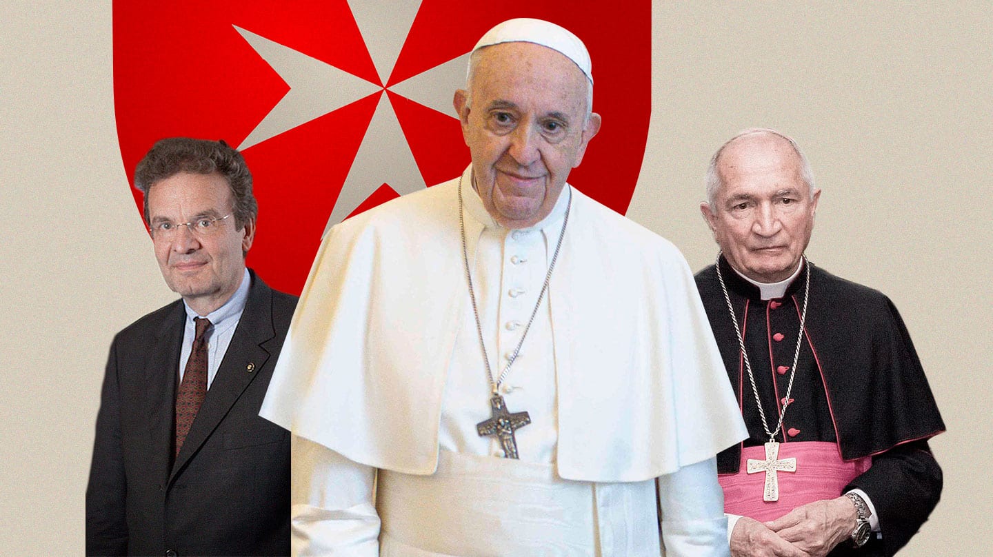 El papa Francisco aprueba nueva Constitución de la Orden de Malta y cesa a altos cargos