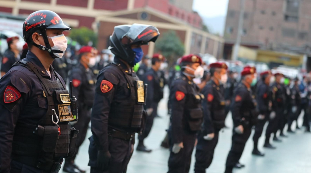 Policía de Perú podrá detener a nacionales y extranjeros sin la orden de un juez o fiscal