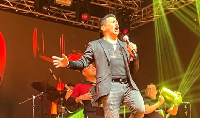 Jorge Celedón deleitó con sus temas a los carabobeños