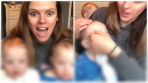 VIRAL: No podía identificar a sus bebés gemelos y decidió hacerles tatuajes en EEUU (VIDEO)