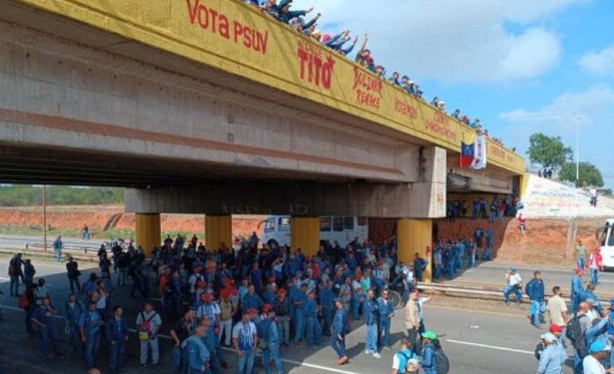 Protestas en Bolívar: Detenidos tres trabajadores de Sidor y dos de Bauxilum (Video)