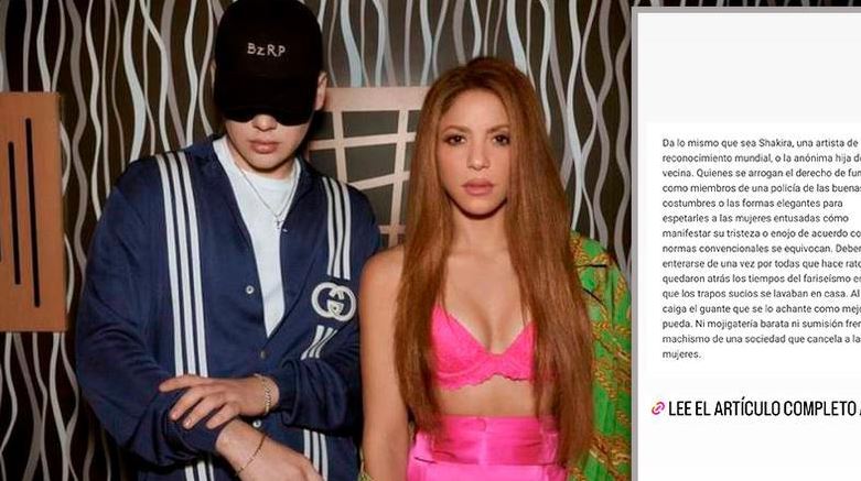 Shakira se pronunció tras publicar su “polémica” canción dedicada a Piqué