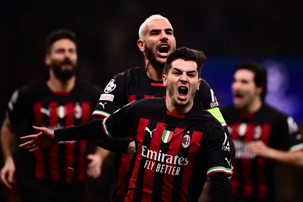 AC Milan regresó de la mejor manera a los octavos de Champions tras tumbar al Tottenham