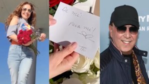 La respuesta de Tommy Mottola a Thalía tras autorregalarse flores al ritmo de Miley Cyrus