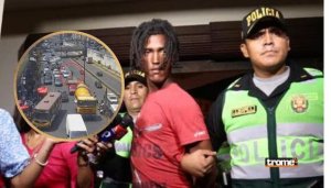 Cámaras de seguridad captaron instante en que venezolano asesinó con una tijera a taxista en Perú