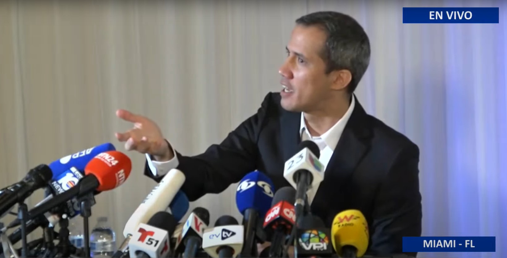 Guaidó desmiente la versión del gobierno de Petro sobre su viaje a Colombia y ofrece detalles