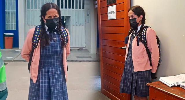 Thalía Solís: revelan la “triste historia” que la llevó a ingresar a la escuela de mujeres vestida de colegiala