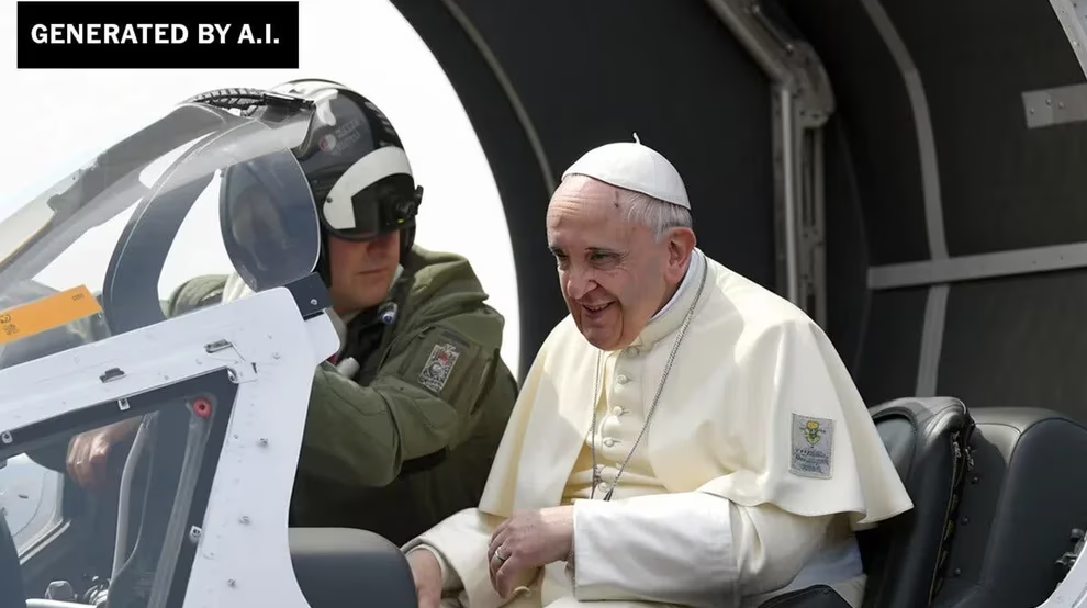 Por qué el papa Francisco es la estrella de las fotos generadas por inteligencia artificial