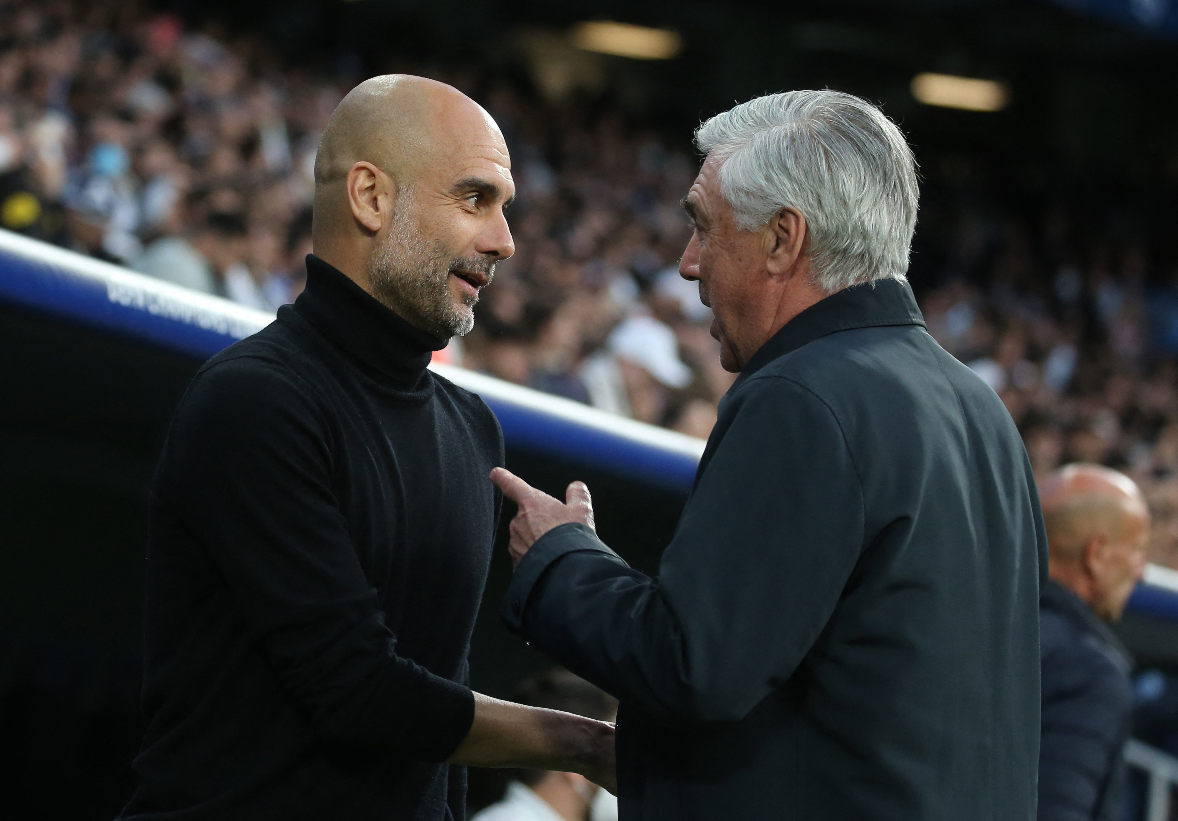 Ancelotti contra Guardiola, duelo de reyes en los banquillos