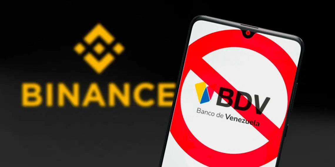 Binance eliminó al Banco de Venezuela como método de pago en su plataforma P2P