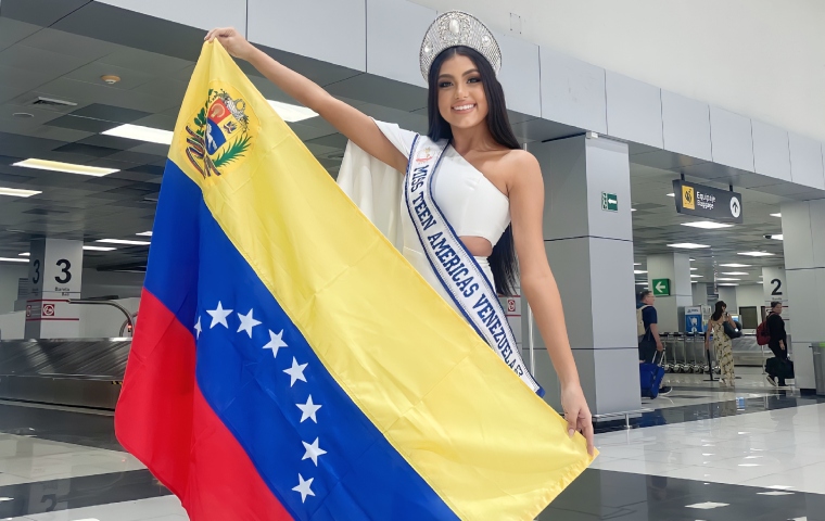 Empezó con el pie derecho: Pau Colomine debutó en el modelaje y se coronó como Miss Teen Américas del Sur 2023