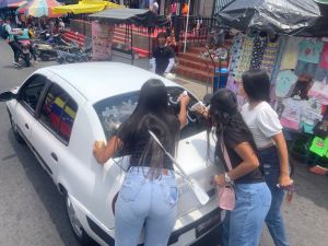 Jóvenes de la Unidad Democrática en El Vigía salieron a la calle para incentivar el voto en la Primaria