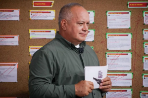 Diosdado Cabello: Cuando María Corina se inscriba en el CNE, la van a rebotar (Video)