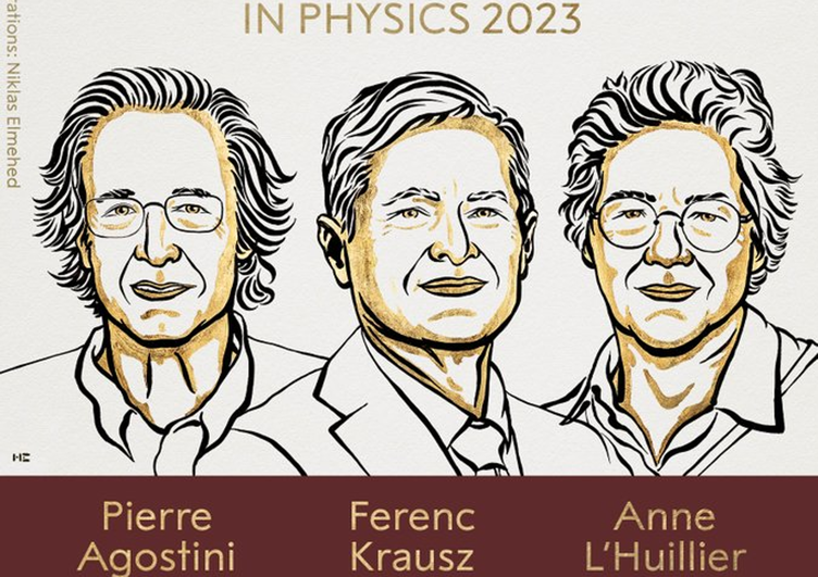 Nobel de Física para Agostini, Krausz y L’Huillier por estudio de dinámicas de electrones