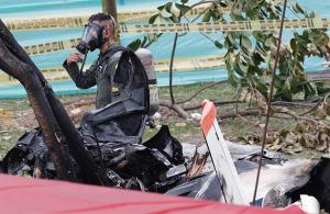 Muere el otro tripulante de la avioneta de instrucción militar estrellada en Colombia