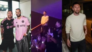 Messi asiste a concierto de Maluma en Miami y se roba el show (VIDEO)