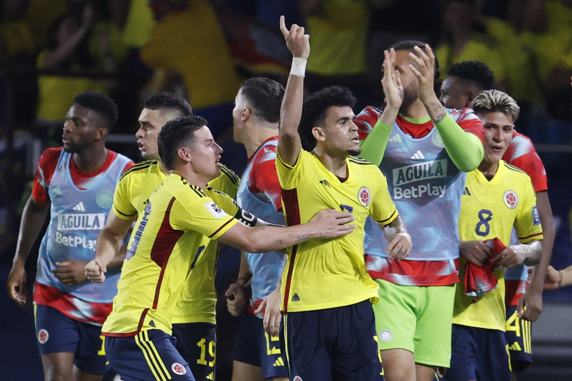 Con doblete de Luis Díaz, Colombia venció a Brasil por primera vez en las eliminatorias