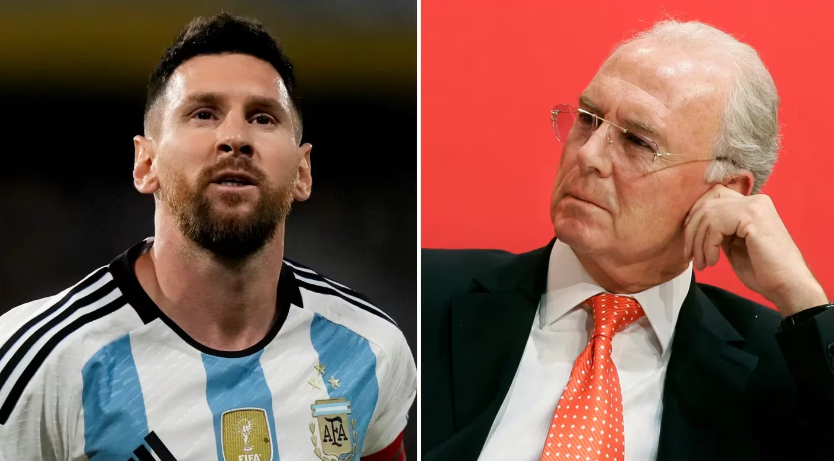 Leo Messi despidió a Franz Beckenbauer con un emotivo mensaje en sus redes sociales