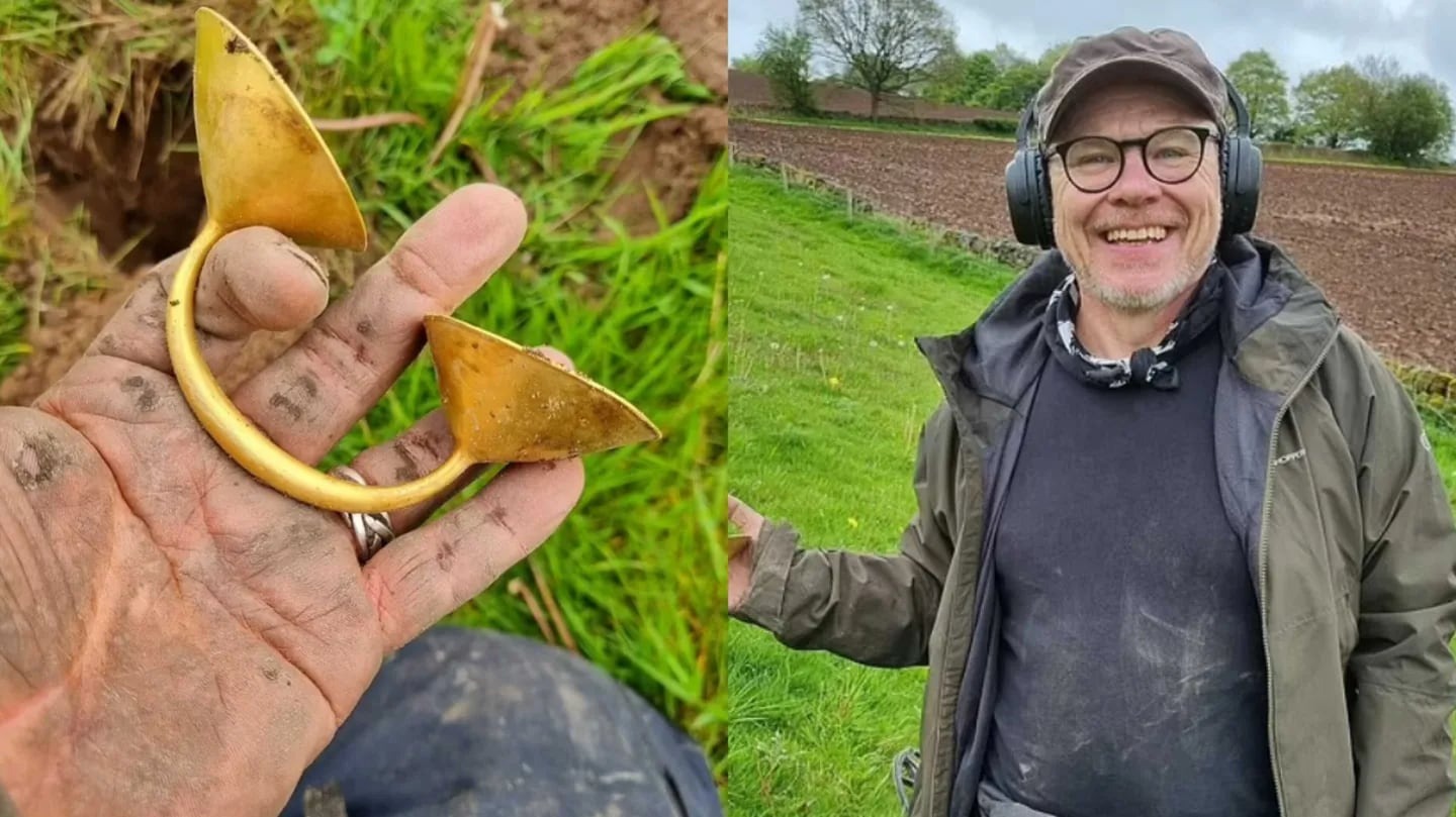 Jubilado se compró un detector de metales y encontró un tesoro de más de tres mil años