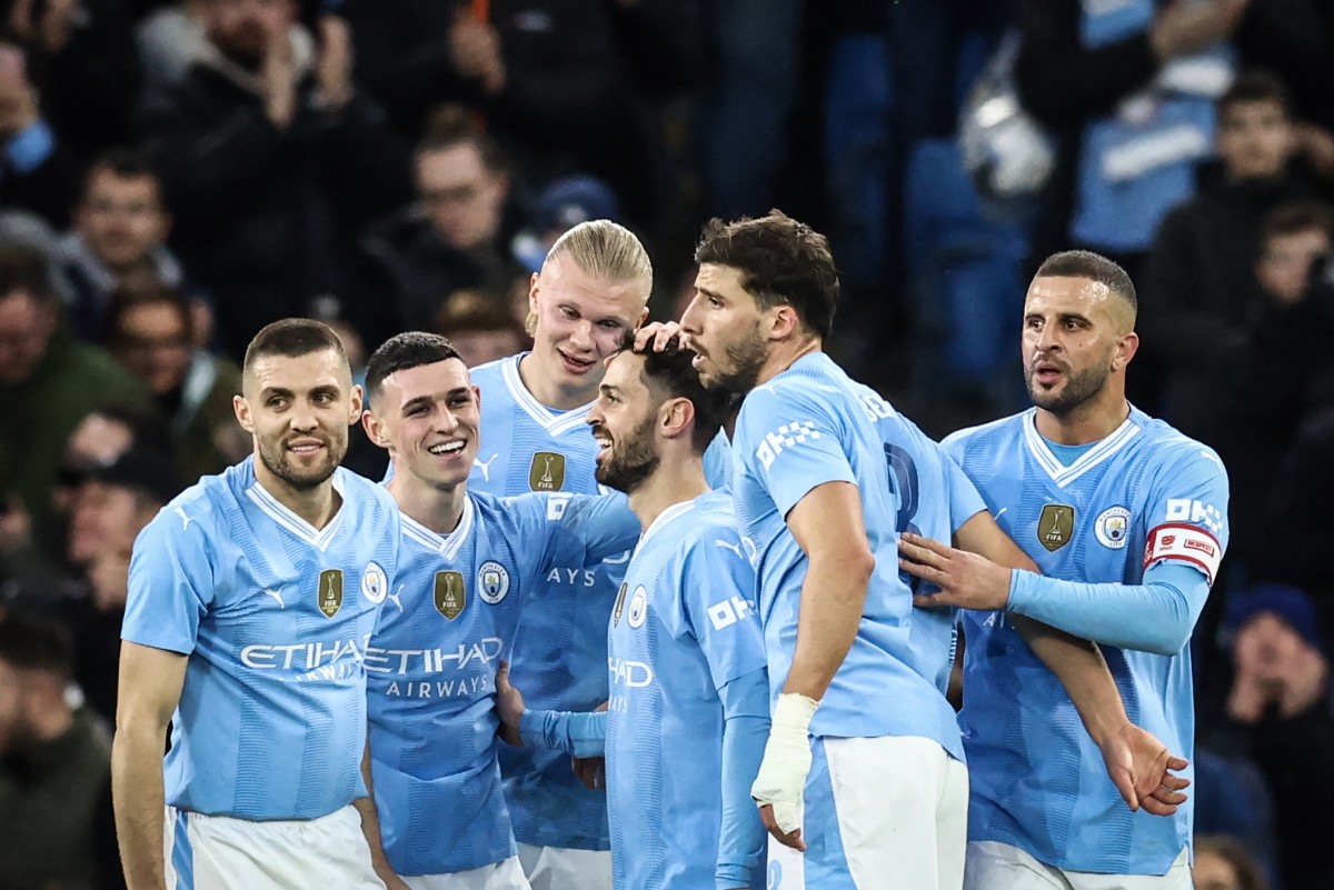 Doblete de Bernardo Silva metió al Manchester City en semifinales de la FA Cup