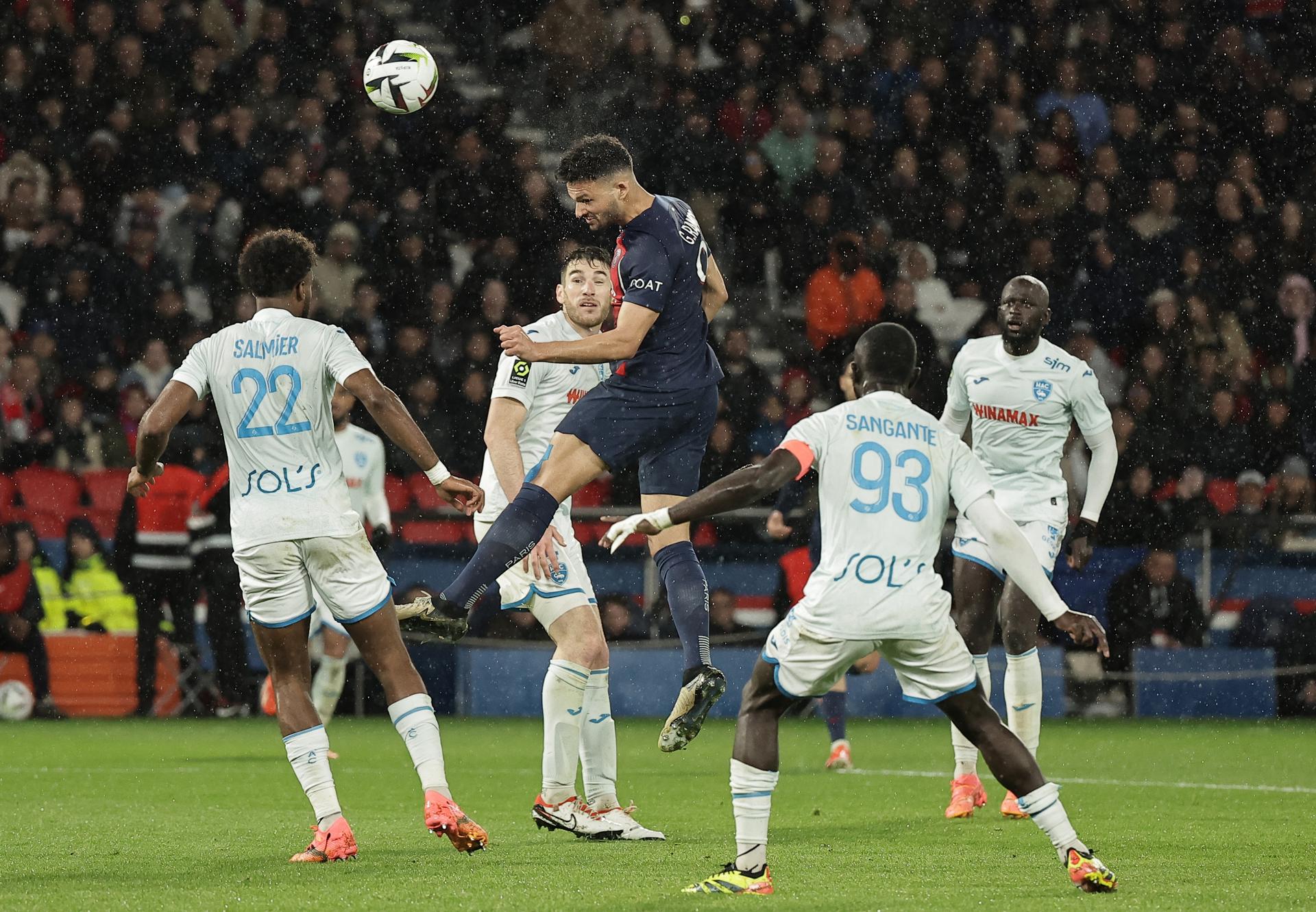 PSG volvió a tropezar a las puertas del título con empate ante Le Havre