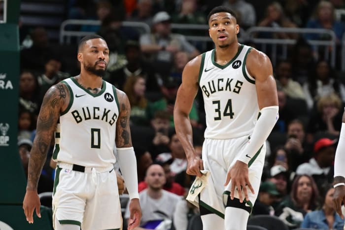 Los Bucks jugarán el cuarto partido contra los Pacers sin Antetokounmpo y Lillard