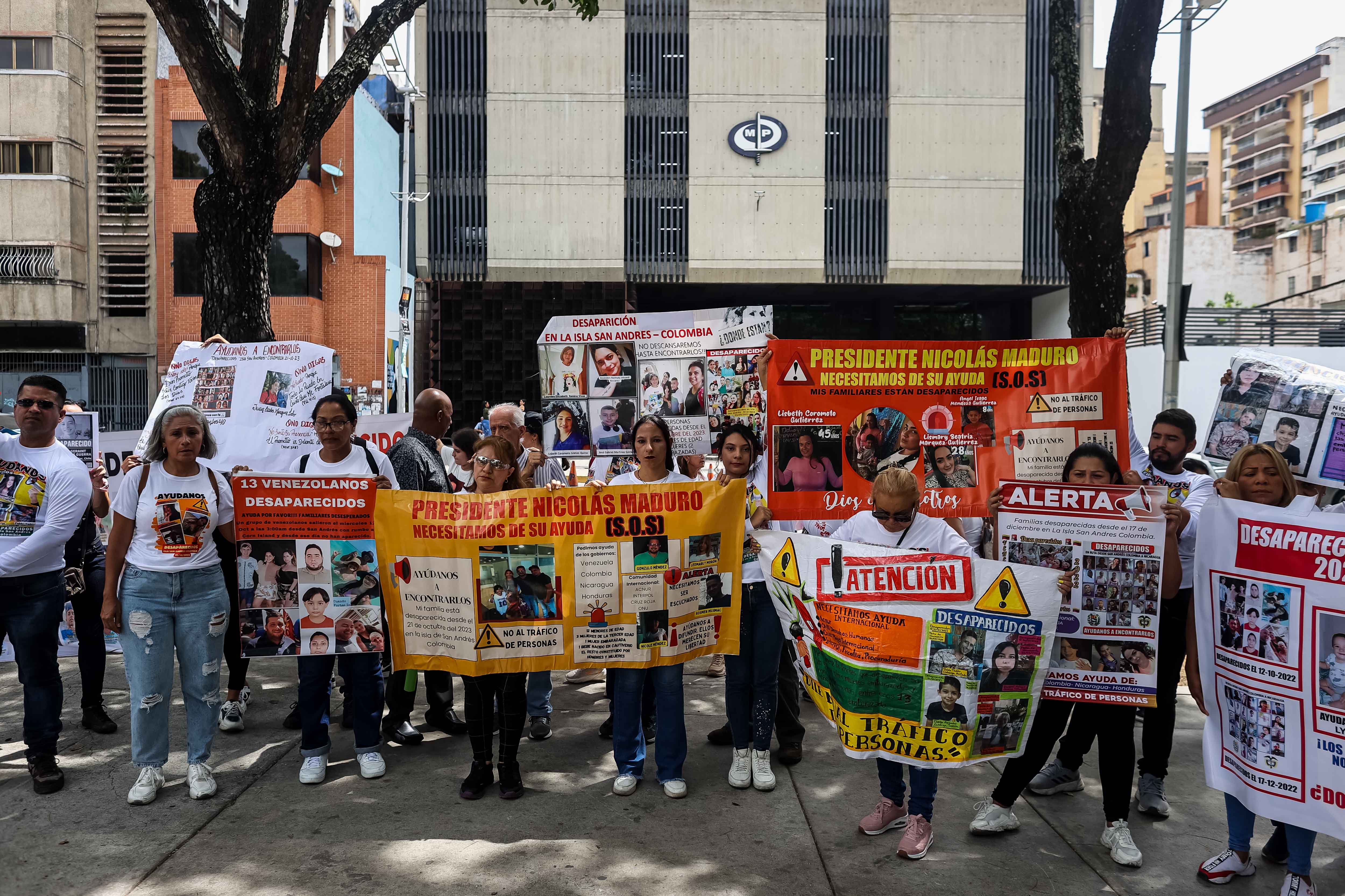 Familiares de jóvenes desaparecidos entre Venezuela y Colombia exigieron investigación a la Fiscalía