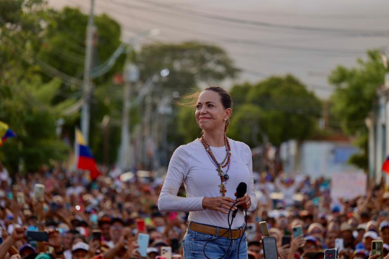 María Corina Machado se adentra en el llano venezolano para visitar dos entidades clave