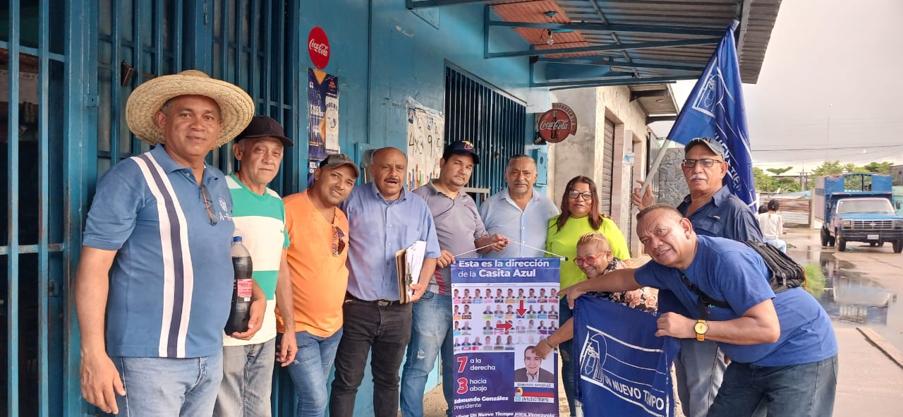 UNT promueve el voto a favor de Edmundo González en la comunidad de Apure
