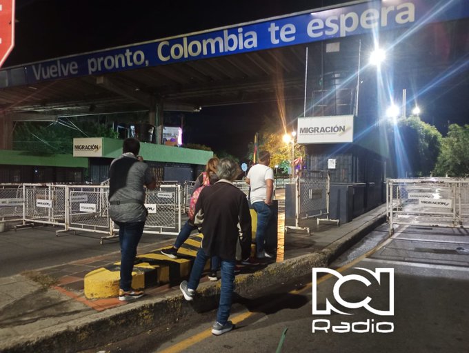 La frontera colombo-venezolana amaneció cerrada este #26Jul