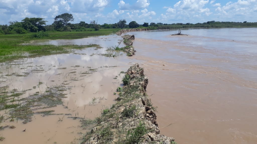 Advierten riesgo de inundaciones en Apure ante fuertes lluvias generadas por el paso del huracán Beryl