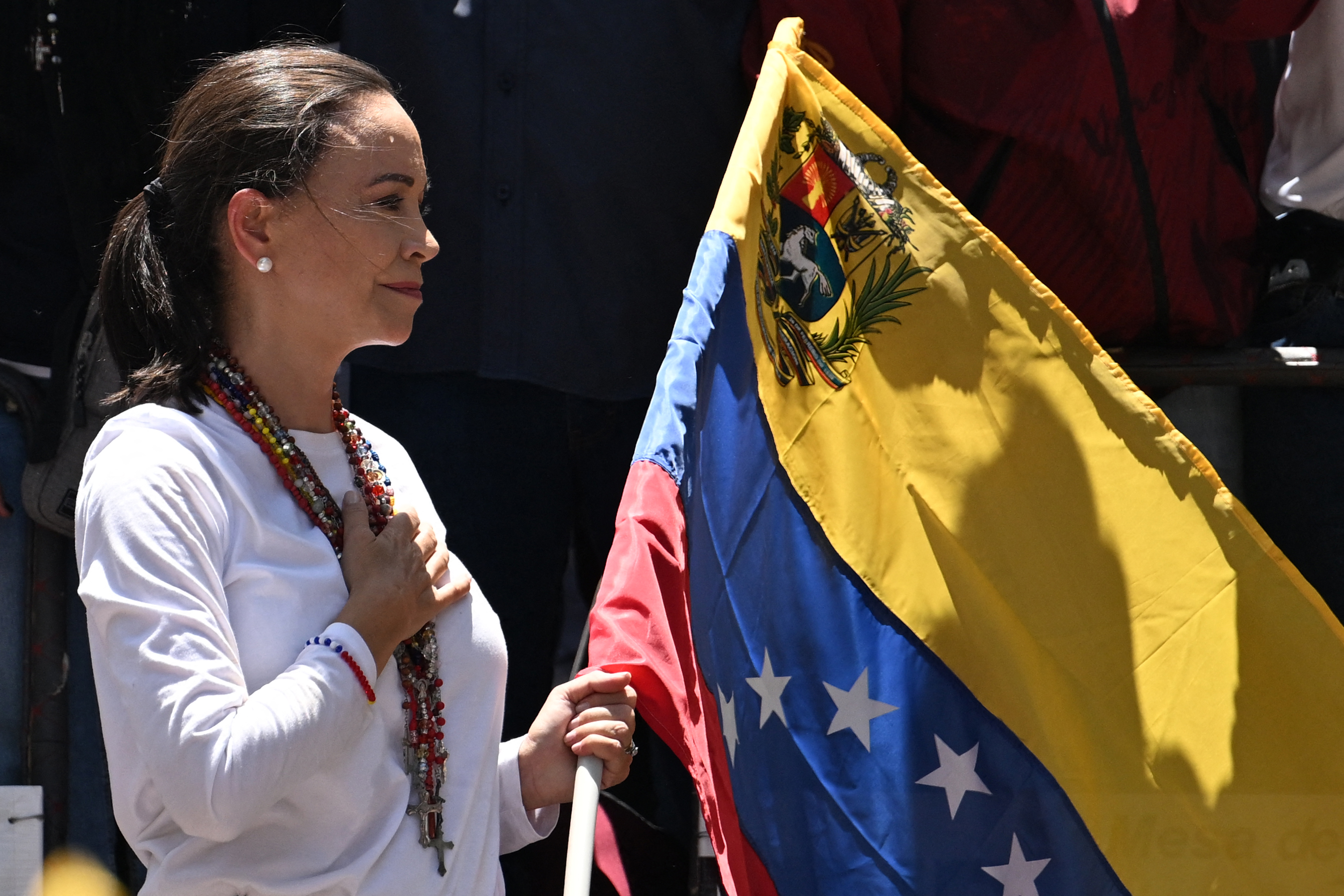 María Corina Machado afirma que Venezuela vive un “terrorismo de Estado” por las prácticas de Nicolás Maduro