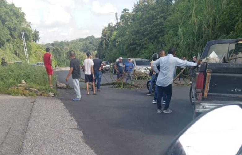 Vecinos de Alfredo Arvelo Larriva de Barinas protestaron cansados por los contínuos apagones